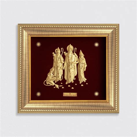 Order Ram Darbar Devotional Gold Photo Frame | Prima Art