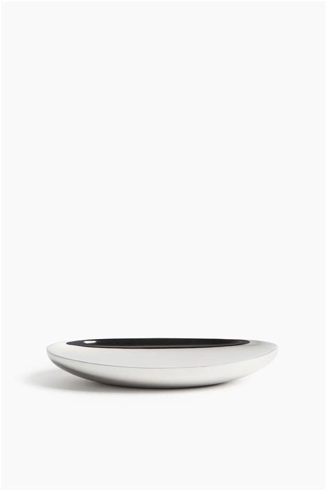 Stainless steel trinket dish - Silver-coloured - Home All | H&M IN