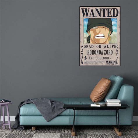 Buy Riapawel Anime One Piece Poster Set 10 Sets Of Pirate Wanted ...