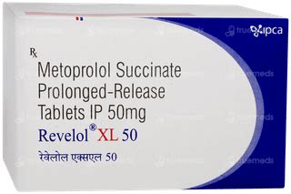 Revelol Xl 50 Tablet – Hypertension Treatment
