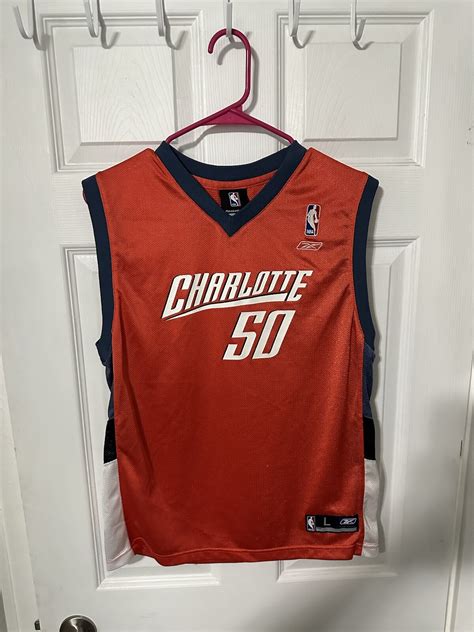Vintage Reebok Charlotte Bobcats Jersey Emeka Okafur Size Youth L | eBay