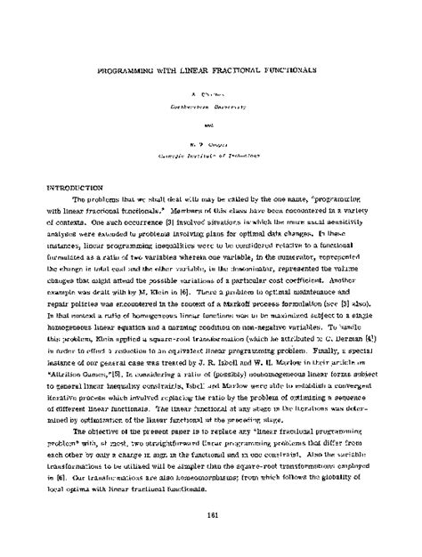Solving Linear Fractional Programming Problem 的图像结果
