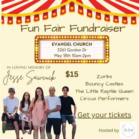 Fun Fair Fundraiser in memory of Jesse Sawchuk , Evangel Church ...
