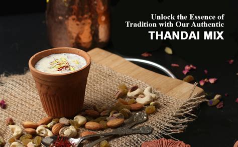 Sorich Organics Thandai Mix 300g | Thandai Powder for Milk Mix ...