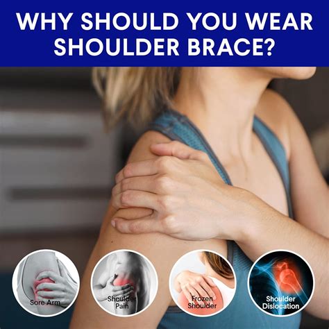 Buy Suptrust Shoulder Brace for Women and Men, Shoulder Pain Relief ...