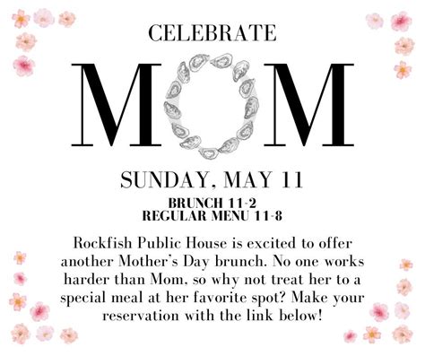 Mother’s Day at Rockfish Public House, 110 N George St, York, PA, 11 ...