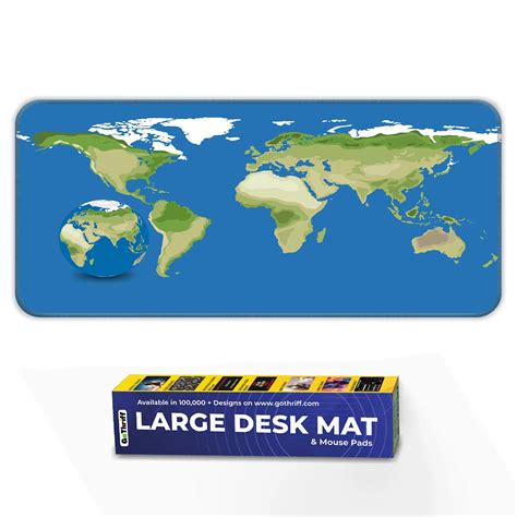 Earth Texture – Terra Contour Edition Deskmat – Gothriff