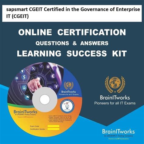 SAPSMART CGEIT Certified in the Governance of Enterprise IT (CGEIT ...