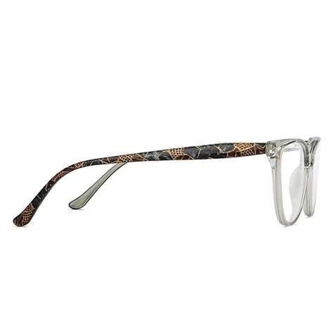 Buy Green Transparent Green Multicolor Full Rim Cat Eye Vincent Chase ...