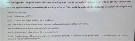 Image result for Python Algorithm Making a Sandwich