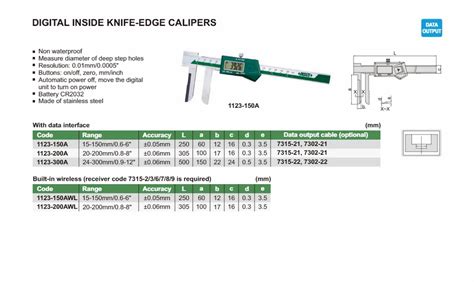 Special Verniers - Digital Back Jaw Centerline Caliper Trader ...