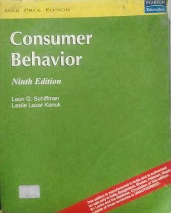 Consumer Behavior: Buy Consumer Behavior by LEON G. SCHIFFMAN, LESLIE ...