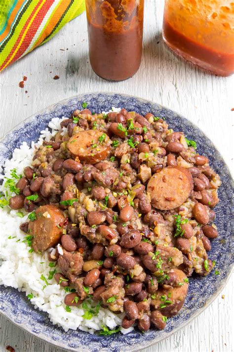 Cajun Red Beans and Rice with Andouille - Recipe - Chili Pepper Madness