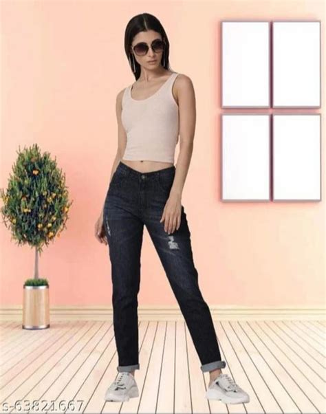 Women Denim Jeans - Women Regular Mid Rise Jeans DN24 Manufacturer from ...