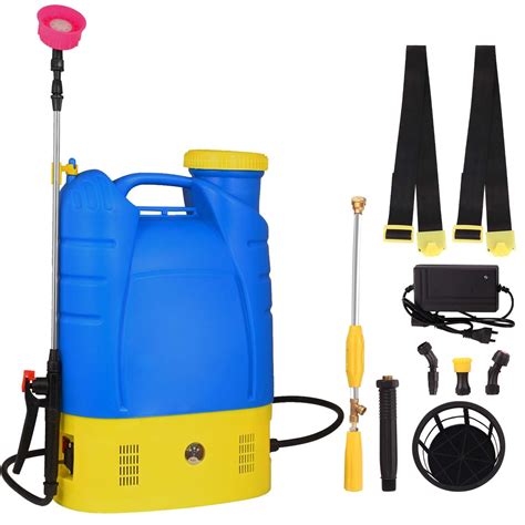 GIGAWATTS Agro 2 in 1 Battery and Manual Sprayer 12V 12Ah Knapsack ...