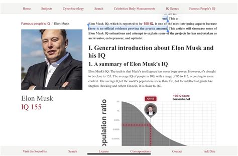 What Is Elon Musk’s IQ? The Facts and Myths Explained - The Tech Leaders
