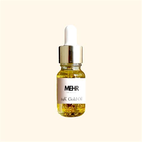 24K Gold Face Oil Serum – Mehr Skincare
