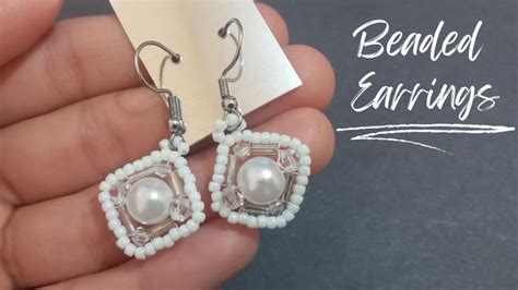Image result for Bugle Bead Earring Tutorial