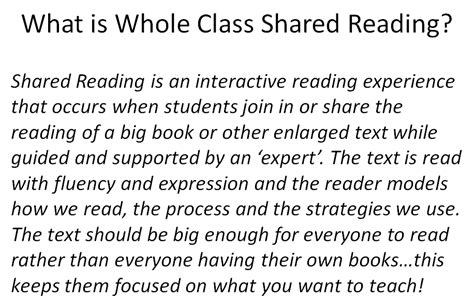 Image result for Shared Reading Note