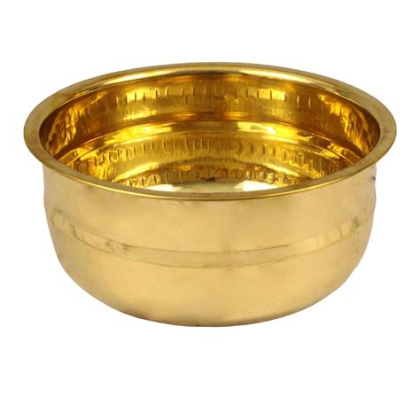 Buy Putrika Brass Cooking Utensil Patile | Tope |Vessel | Cookware ...