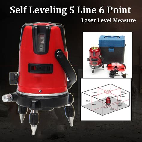 5 line 6 point laser level professional automatic self leveling laser ...