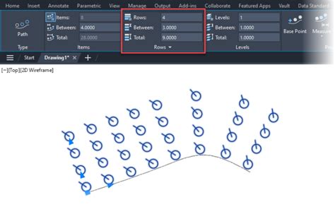 CAD Array 的图像结果
