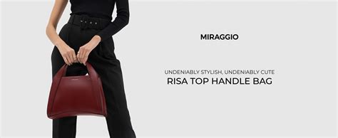 Buy Miraggio Women Risa Top Handle Handbag With Adjustable & Detachable ...