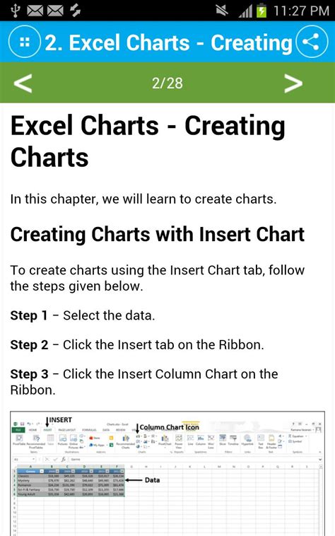 Image result for Excel Charts Tutorial