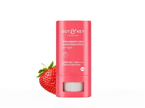 Dot and Key Strawberry Dew Air-Light Sunscreen Stick SPF 50 PA – Earthglies