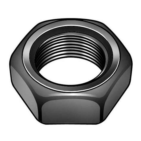 Zoro Select Jam Nut, 3/8"-24, Brass, Not Graded, Plain, 7/32 in Ht, 100 ...
