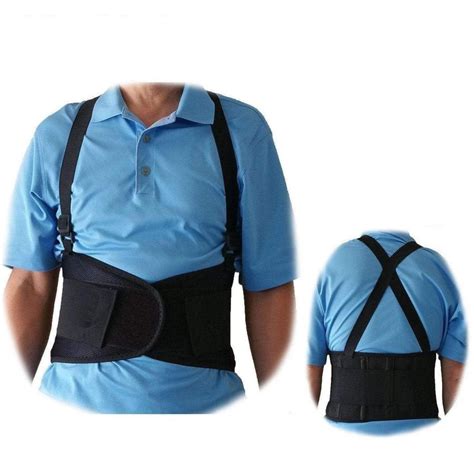 Back Brace with Suspenders - Lumbar Support Improve Posture - Upliftex