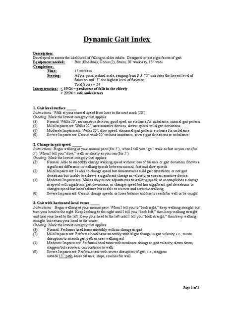 Image result for DGI Test Modified