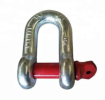D-Shackle Capacity - 17 Ton Material - G80 : Amazon.in: Industrial ...