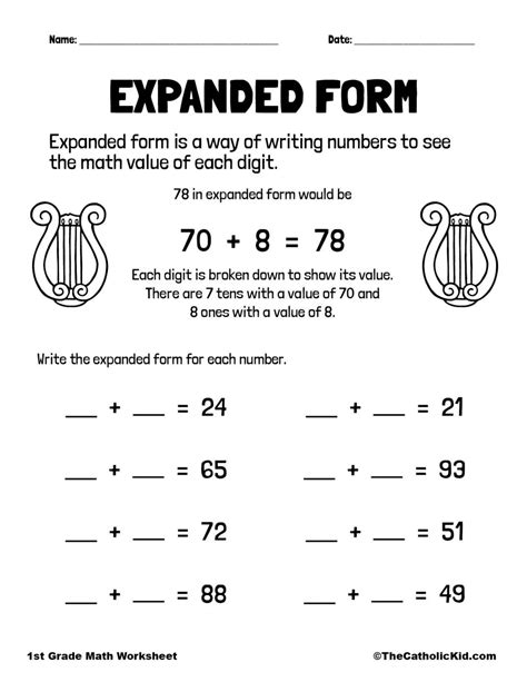 Image result for Expanded Form Grade 4 Worksheets