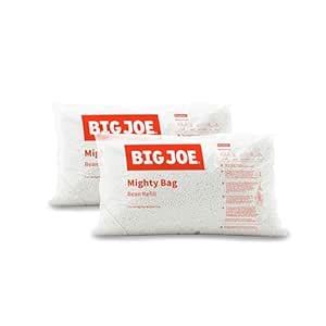 Big Joe Comfort Research UltimaX Bean Bags Refill Pack of 2, 100 L ...