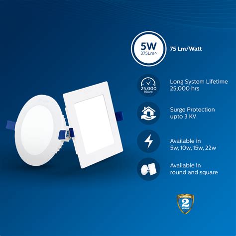 Buy Philips Astra Sleek LED Downlight Online at Best Prices – Philips ...