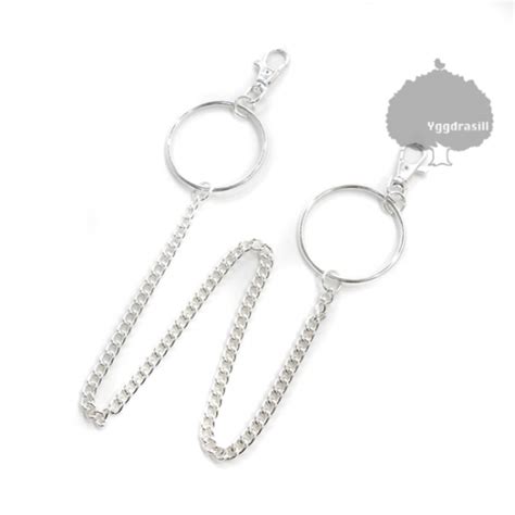 リング サークル付き キーチェーン ウォレットチェーン シルバー | YGG STORE BASE店＠土日祝日休業