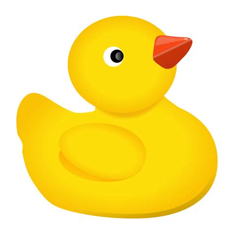 Rubber Duck, Cute, Cartoon Free PNG