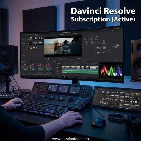 Davinci Resolve Subscription (Active) | Uzzala Store