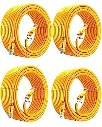 EKAAZ Cat-6 RJ45 Network Ethernet LAN Patch Cable (4 mm Core) for ...