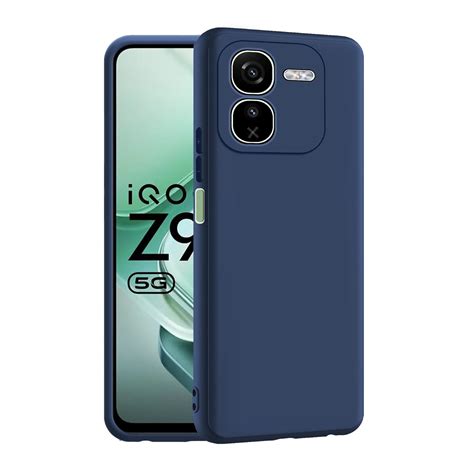 CEDO iQOO Z9X (5G) Back Cover | Camera Bump Protection Inner Fabric ...