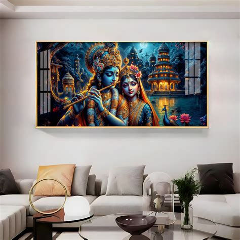 Buy Celestial Divinity Decor Premium Acrylic Horizontal Wall Art Online ...