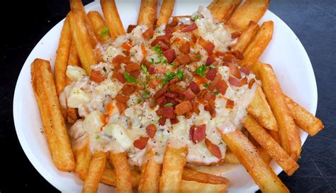 Image result for Corn Chowder Over Fries