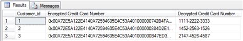 Image result for SQL Server Example of Field Level Encryption