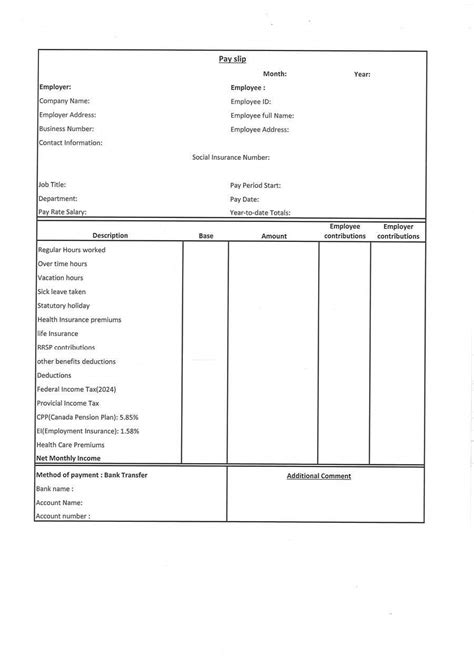 Entry #59 by sajedabegum8178 for Reusable and printable employee pay ...