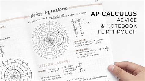 calculus tips + tricks 📚 notebook flip-through - YouTube