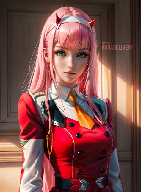 Zero Two by bobadelivery on DeviantArt