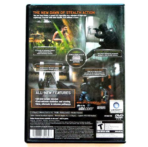 Image result for Splinter Cell Pandora Tomorrow PS2