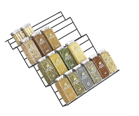 HBlife Expandable Steel Spice Rack (Black-1 Pack) : Amazon.in: Home ...