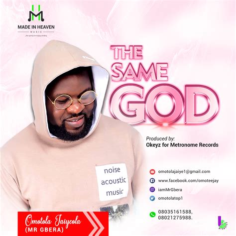 [Music + Lyrics] Omotola Jaiyeola - The Same God || @omotolatop1 - Triumphant Radio